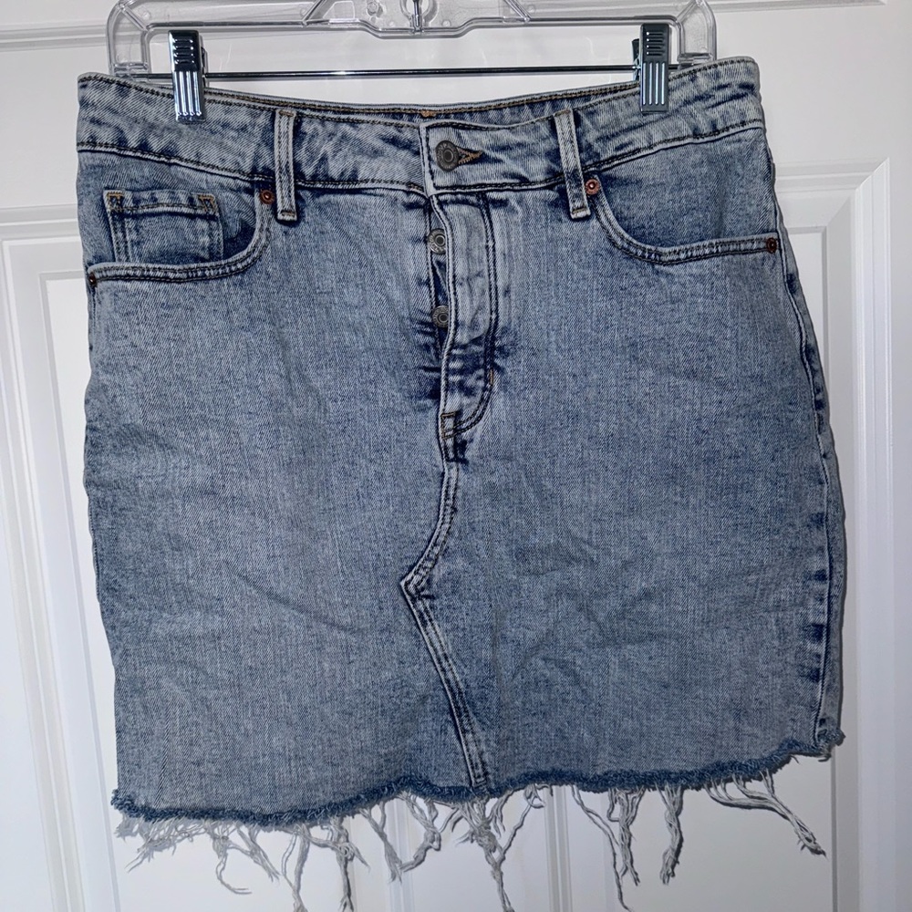 Old Navy High Rise Denim Skirt